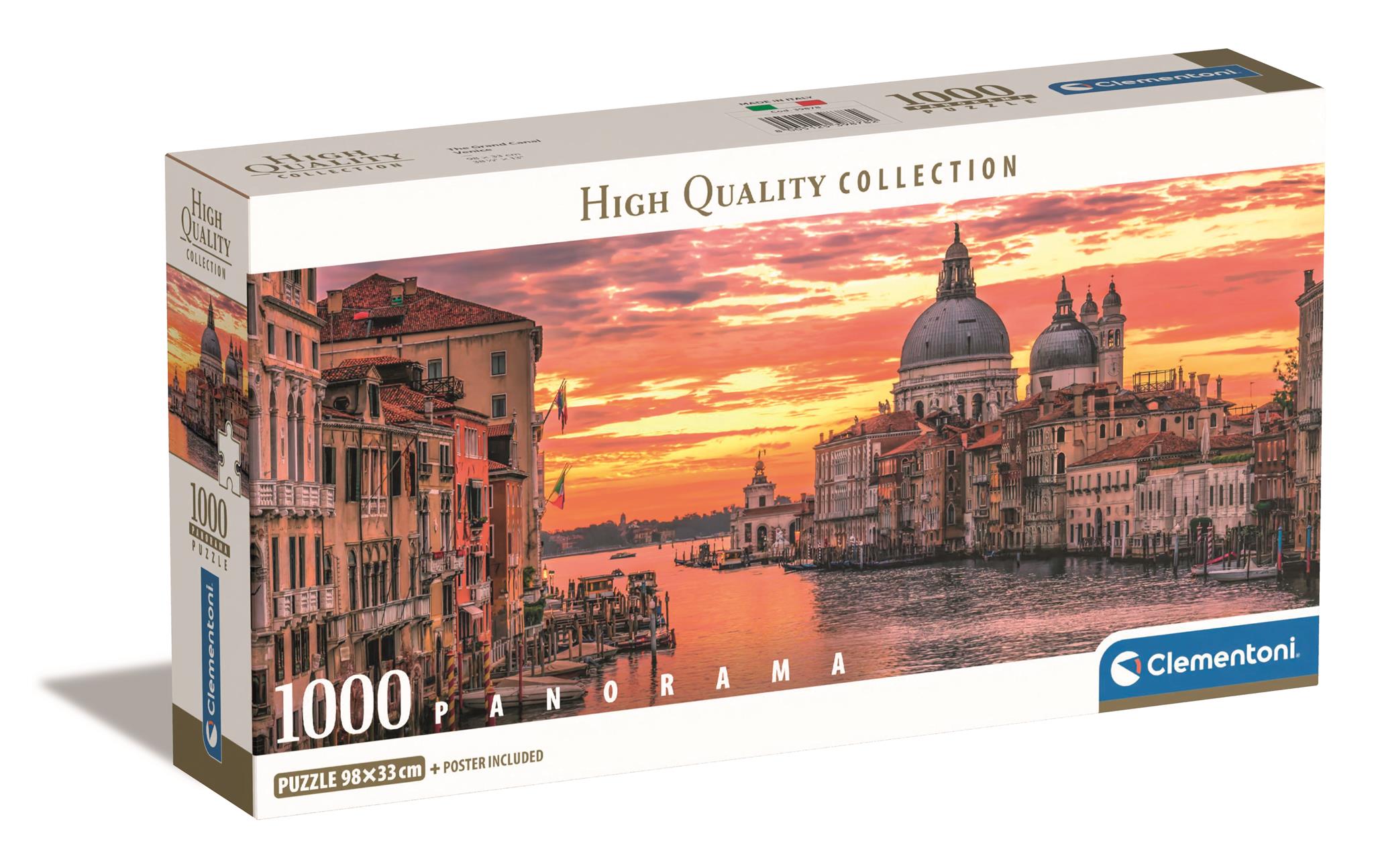 Puzzle 1000 Panorama Compact The Grand Canal Venice 39878