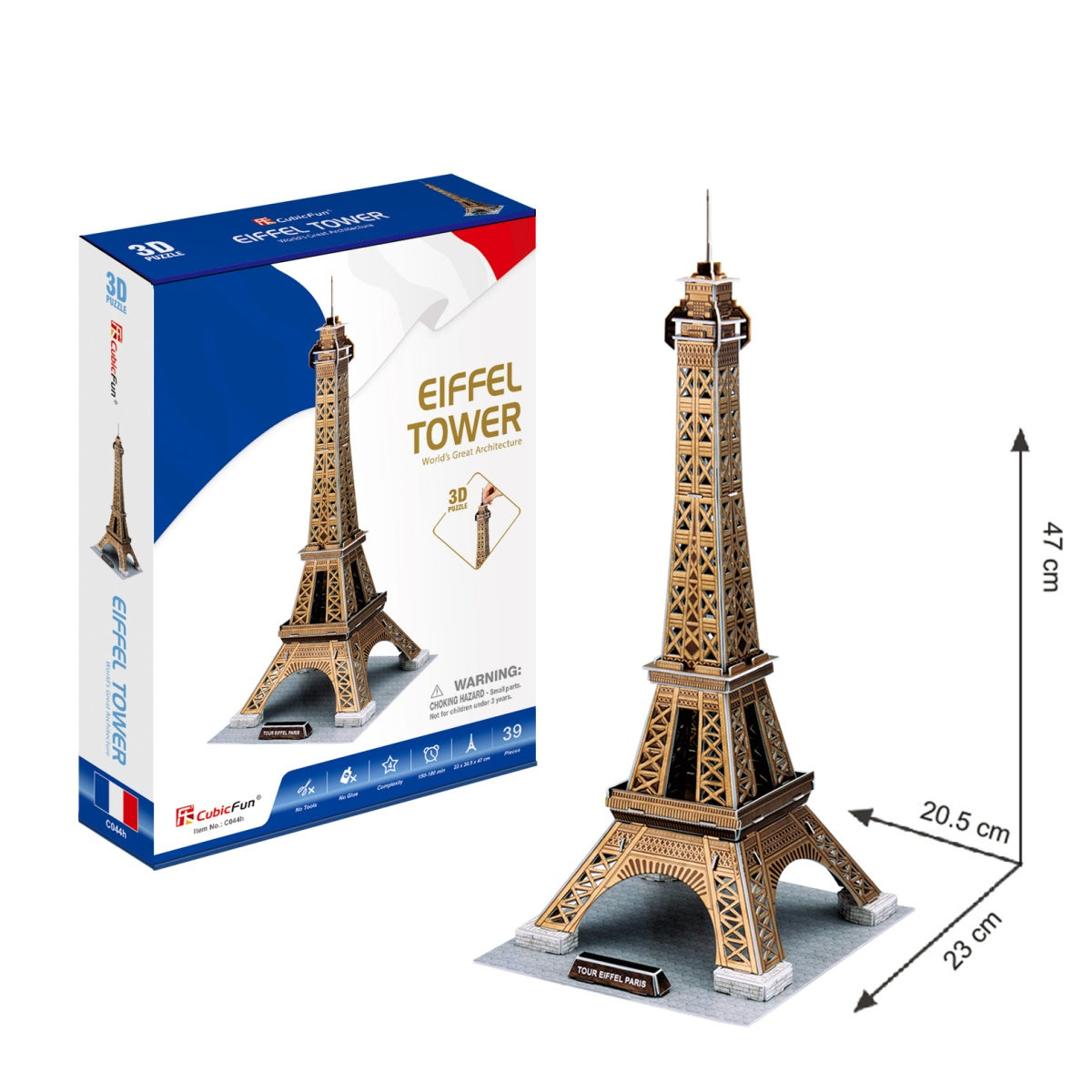 Puzzle 39 3D Wieża Eiffla