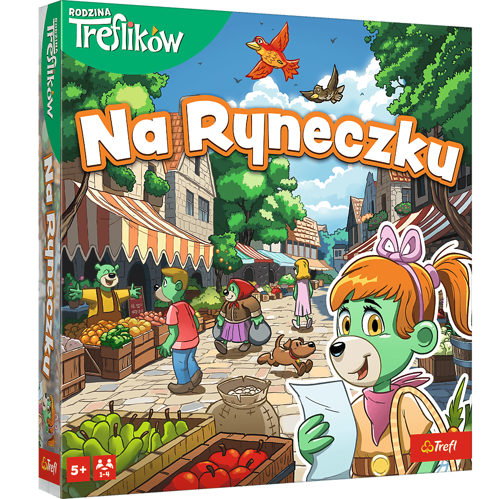 Gra Na ryneczku Rodzina Treflików 02816