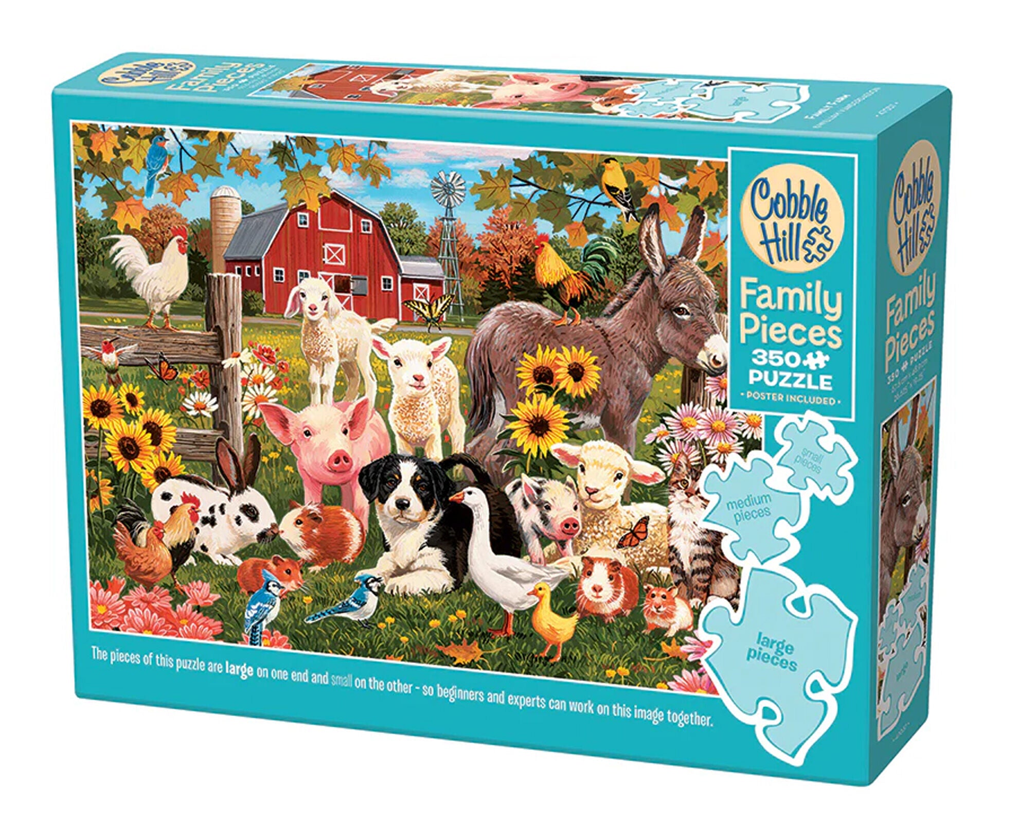 Puzzle 350 Zwierzęta z farmy 113630