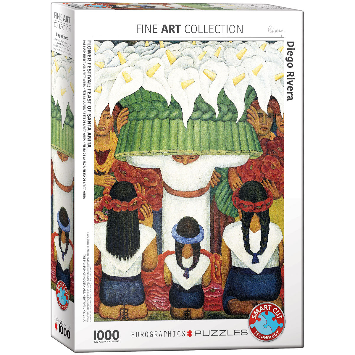 Puzzle 1000 Flower Festival Feast 6000-0798