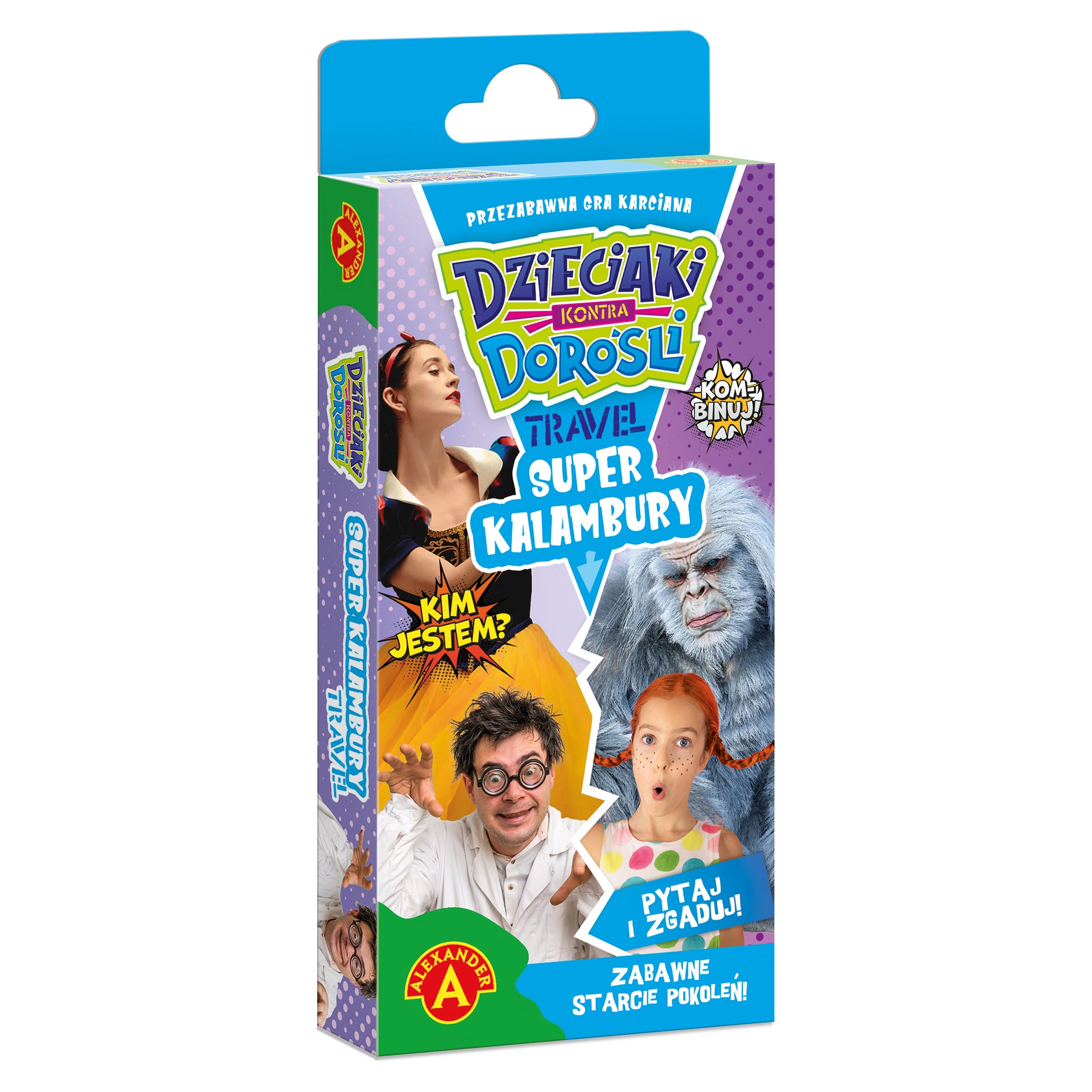 GRA DZIECIAKI KONTRA DOROŚLI - SUPER KALAMBURY TRAVEL 2906