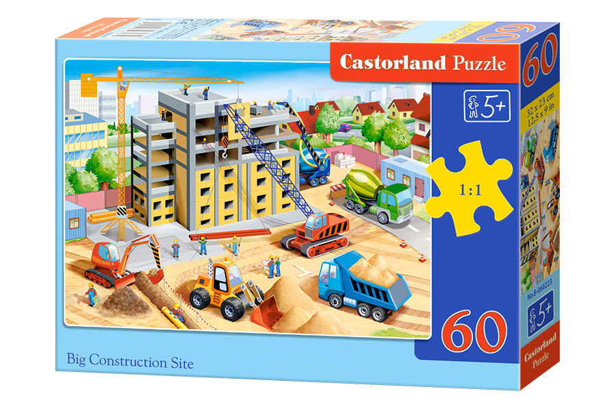 Puzzle 60 Wielki plac budowy B-066223
