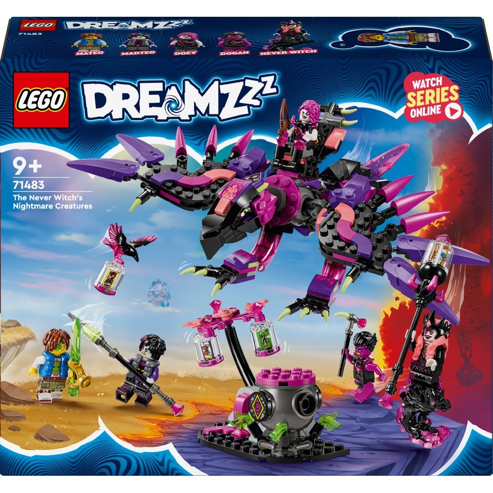 LEGO Dreamzzz Stwory z koszmarów Nigdywiedźmy 71483