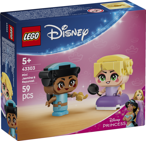 LEGO Disney Animation Mała Dżasmina i Roszpunka 43303
