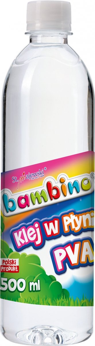 Klej w płynie pva bambino 500 ml
