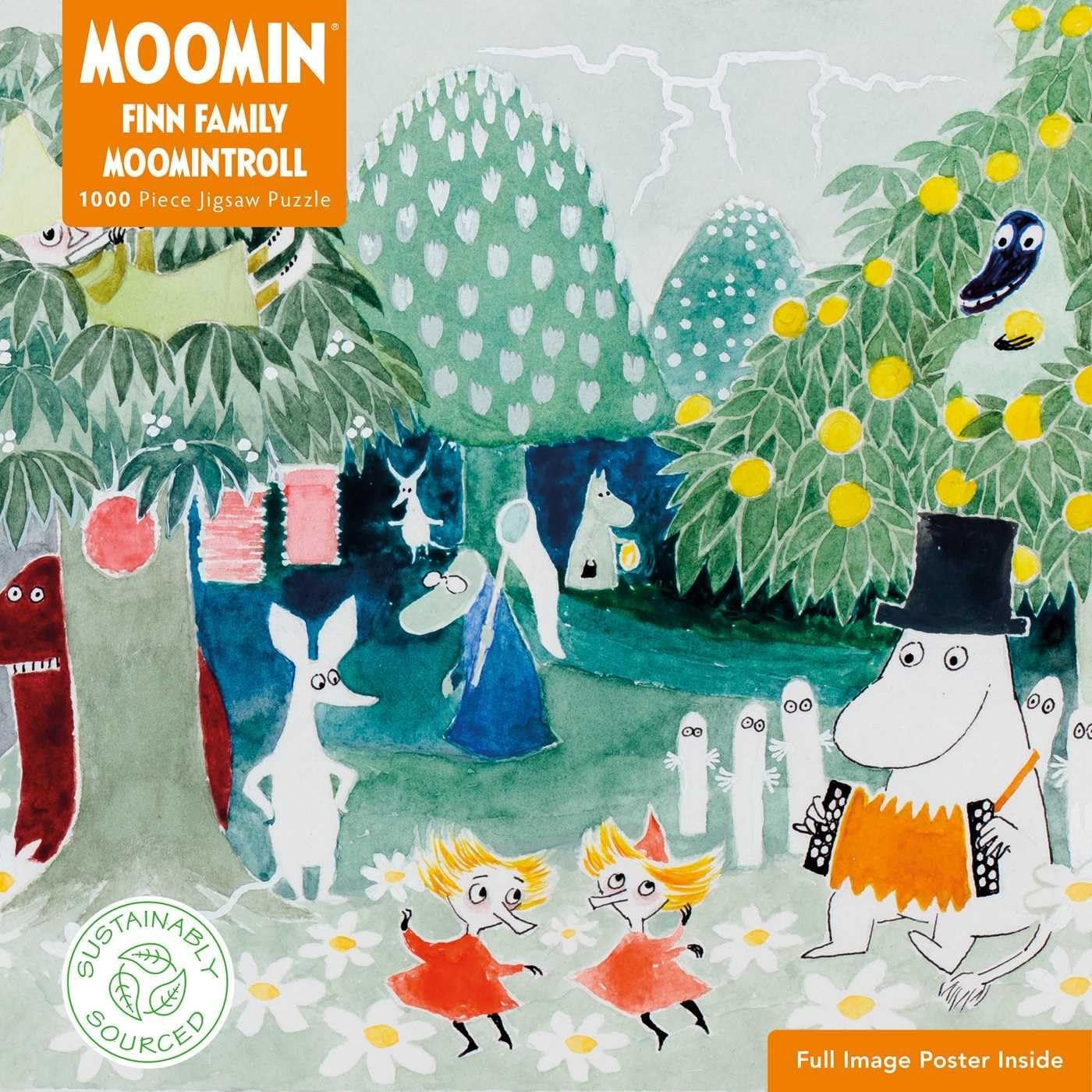 Puzzle 1000 Muminki Rodzina Finn FTJPL32