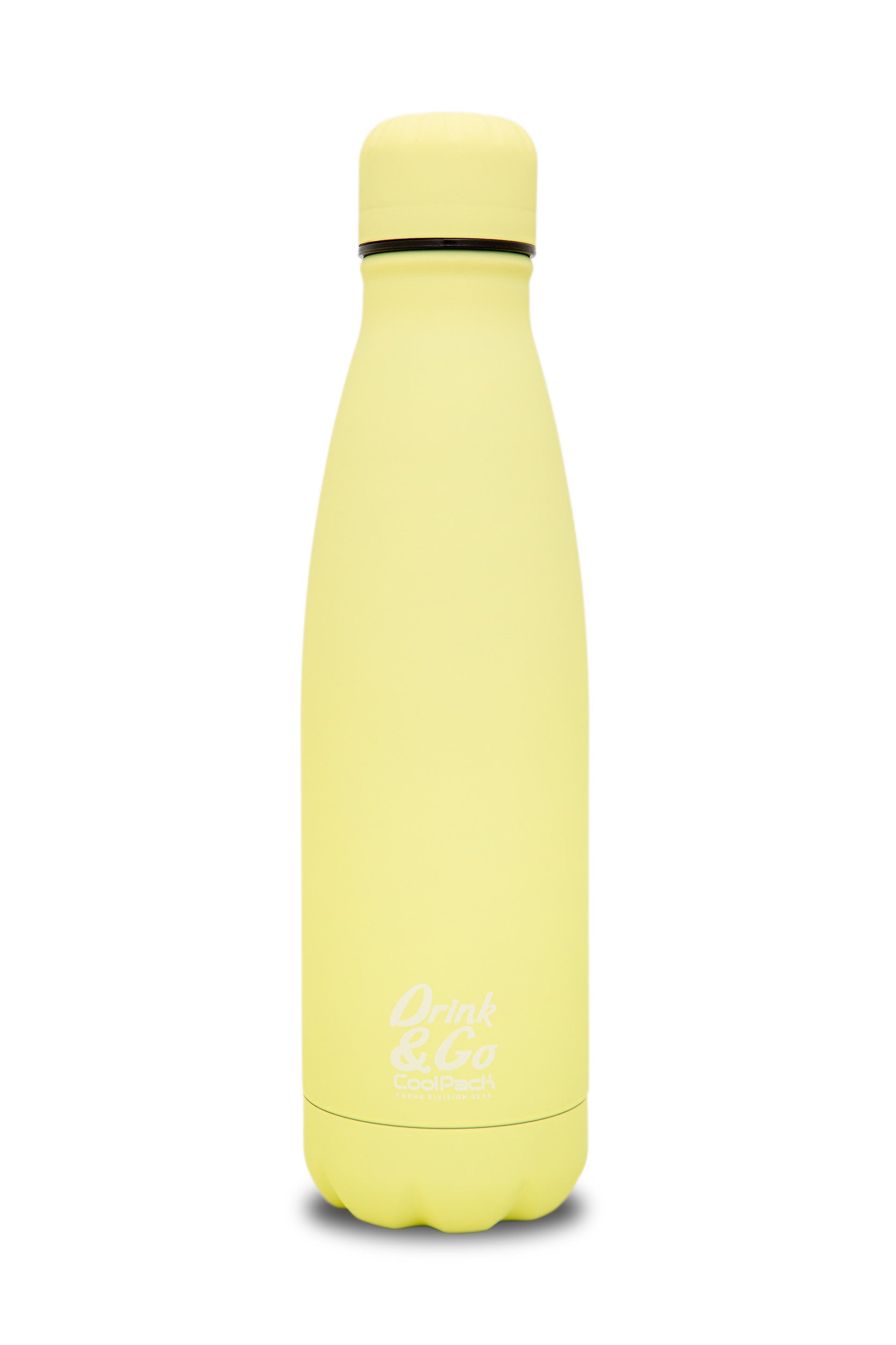 Bidon metalowy 500ml Coolpack termo bottle pastel powder yellow