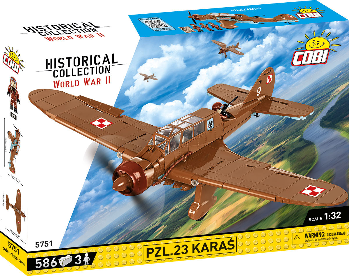 COBI klocki Samolot PZL. 23 Karaś COBI-5751