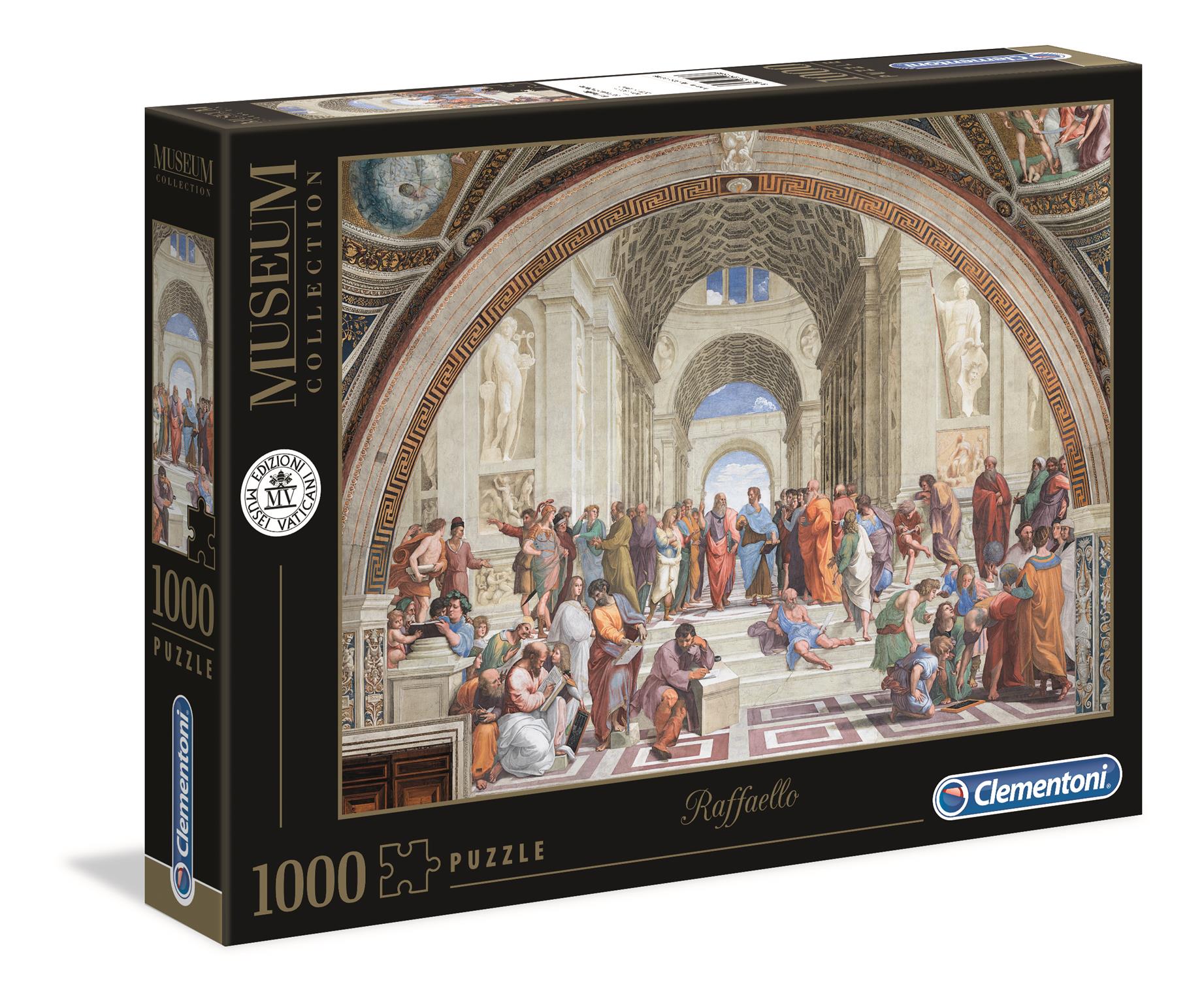 Puzzle 1000 Museum Szkoła ateńska 39483