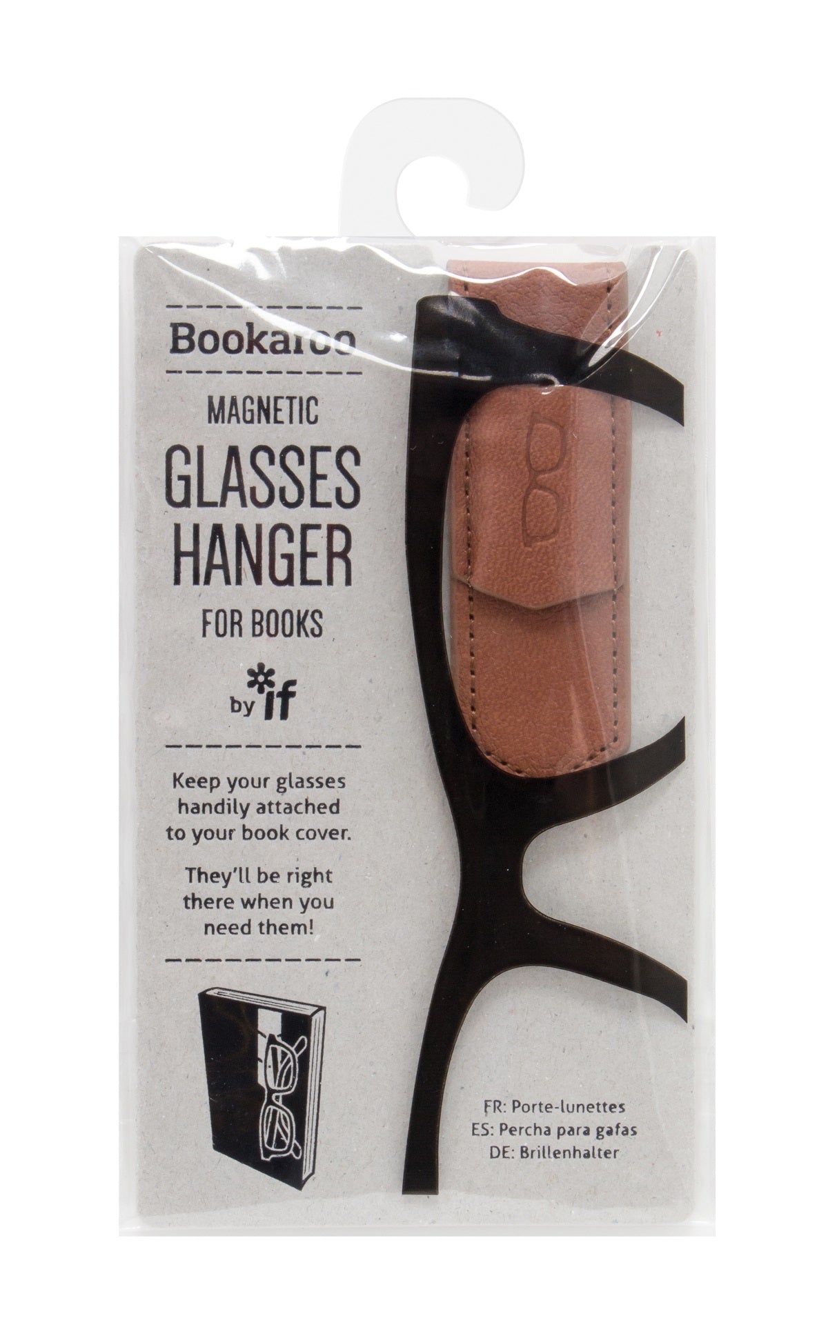 Uchwyt na okulary brązowy Bookaroo Glasses hanger IF