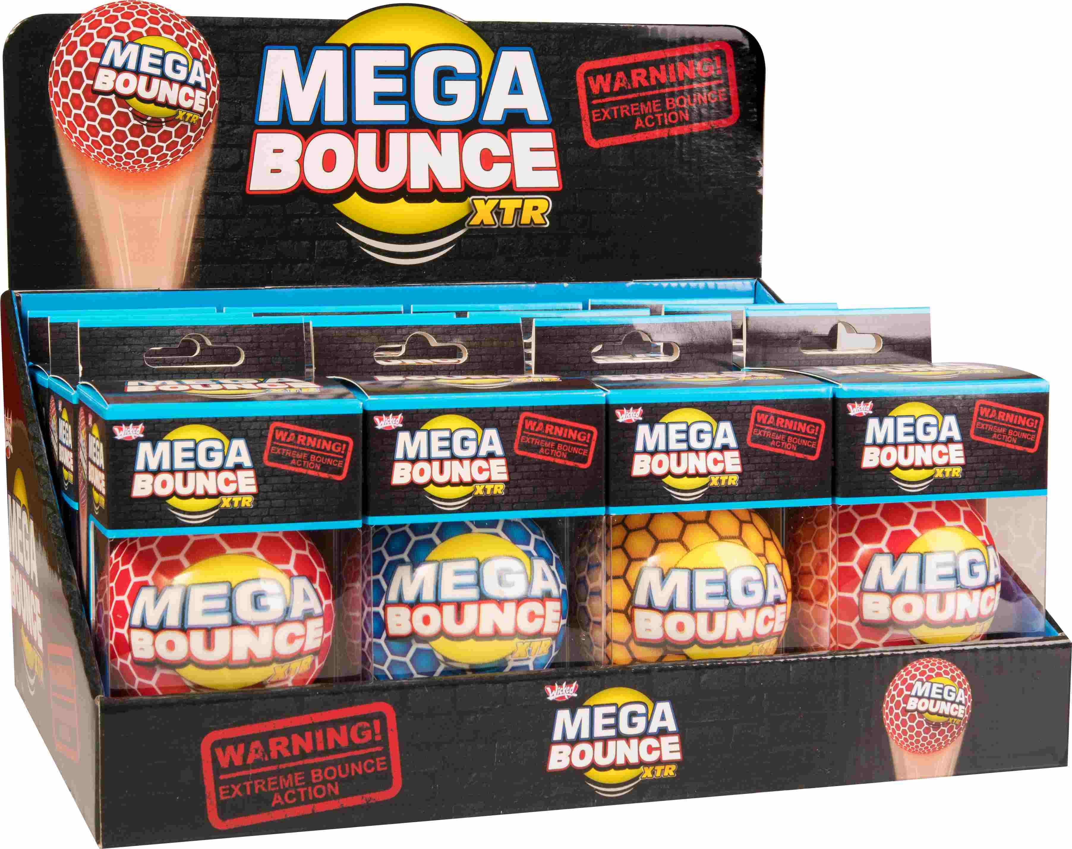 Piłka Mega Bounce XTR 1 szt. mix kolorów