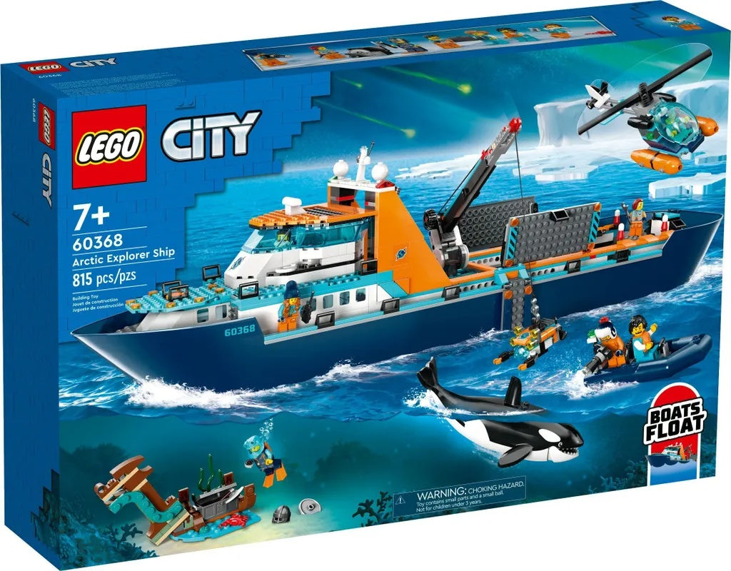 LEGO City Łódź badacza Arktyki 60368