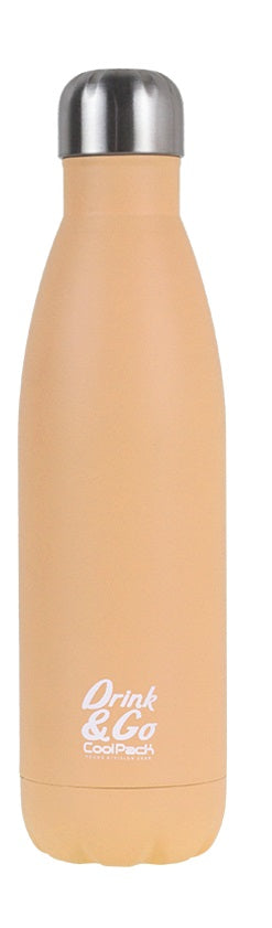 Bidon termiczny metalowy 500ml Coolpack Pastel pomarańcz SK