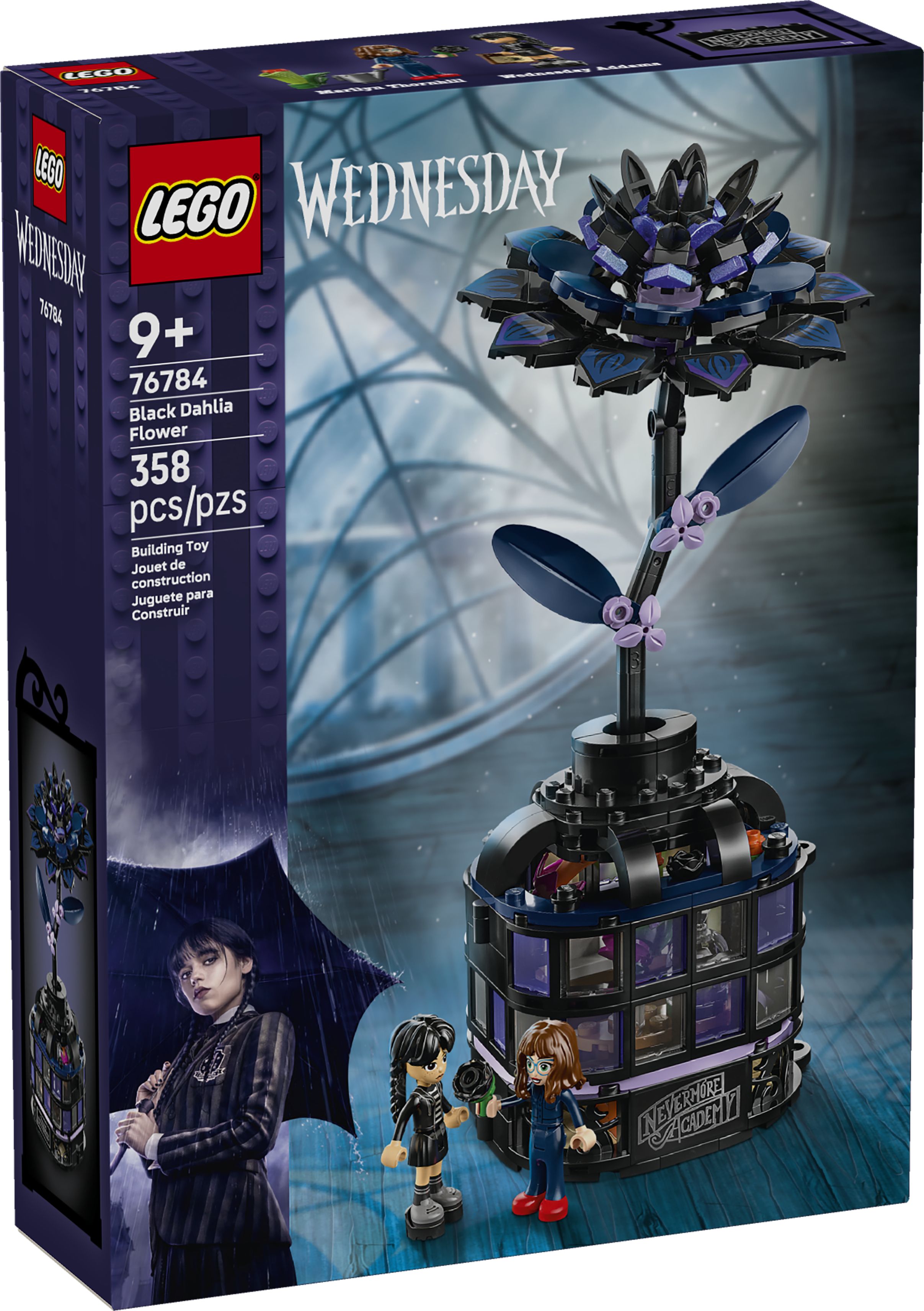 LEGO Wednesday Kwiat czarnej dalii 76784