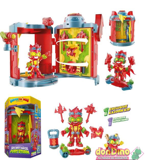SUPERTHINGS S PlaySet 1x6 Secret Base Fury Storm