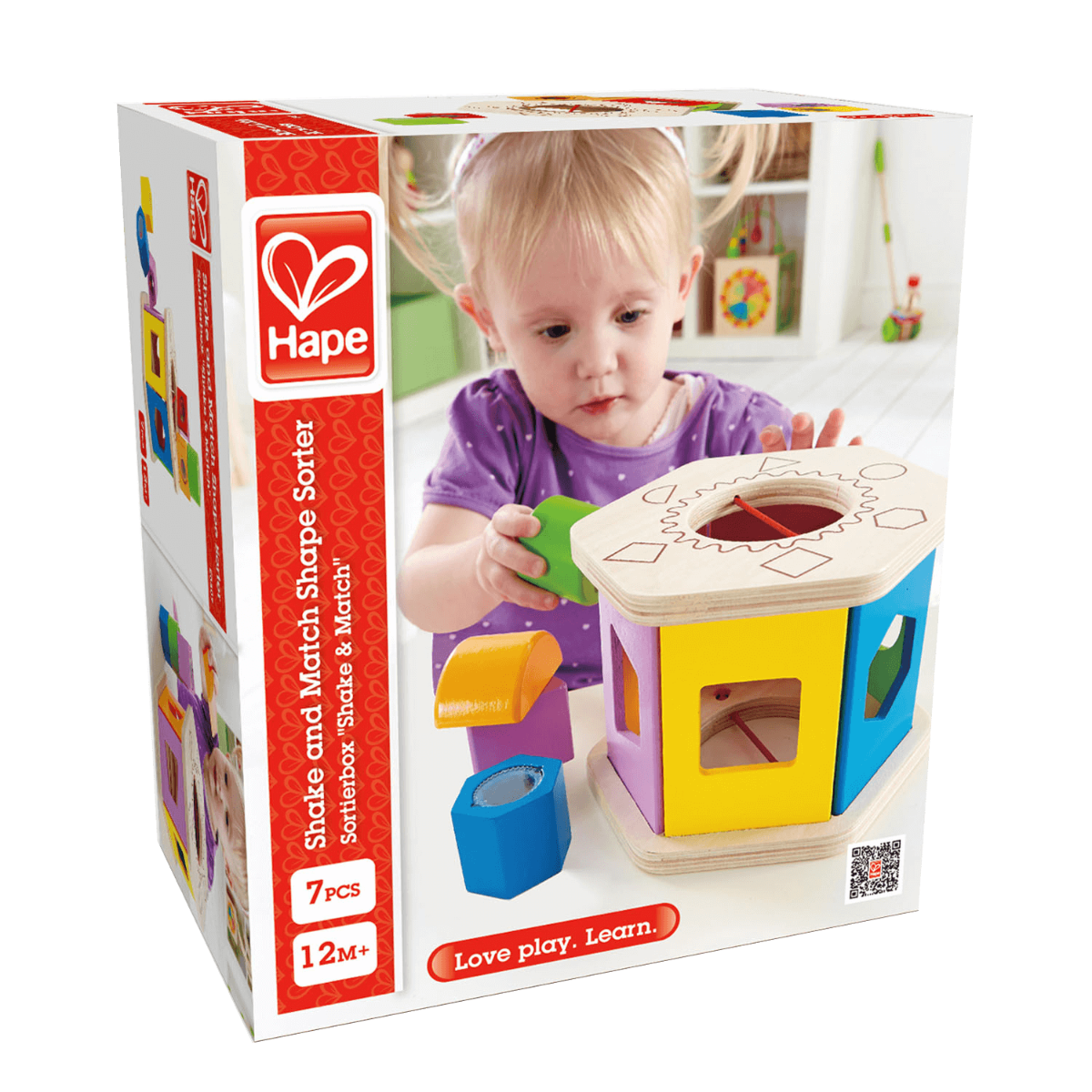 Kostka ksztatłów Hape E0407