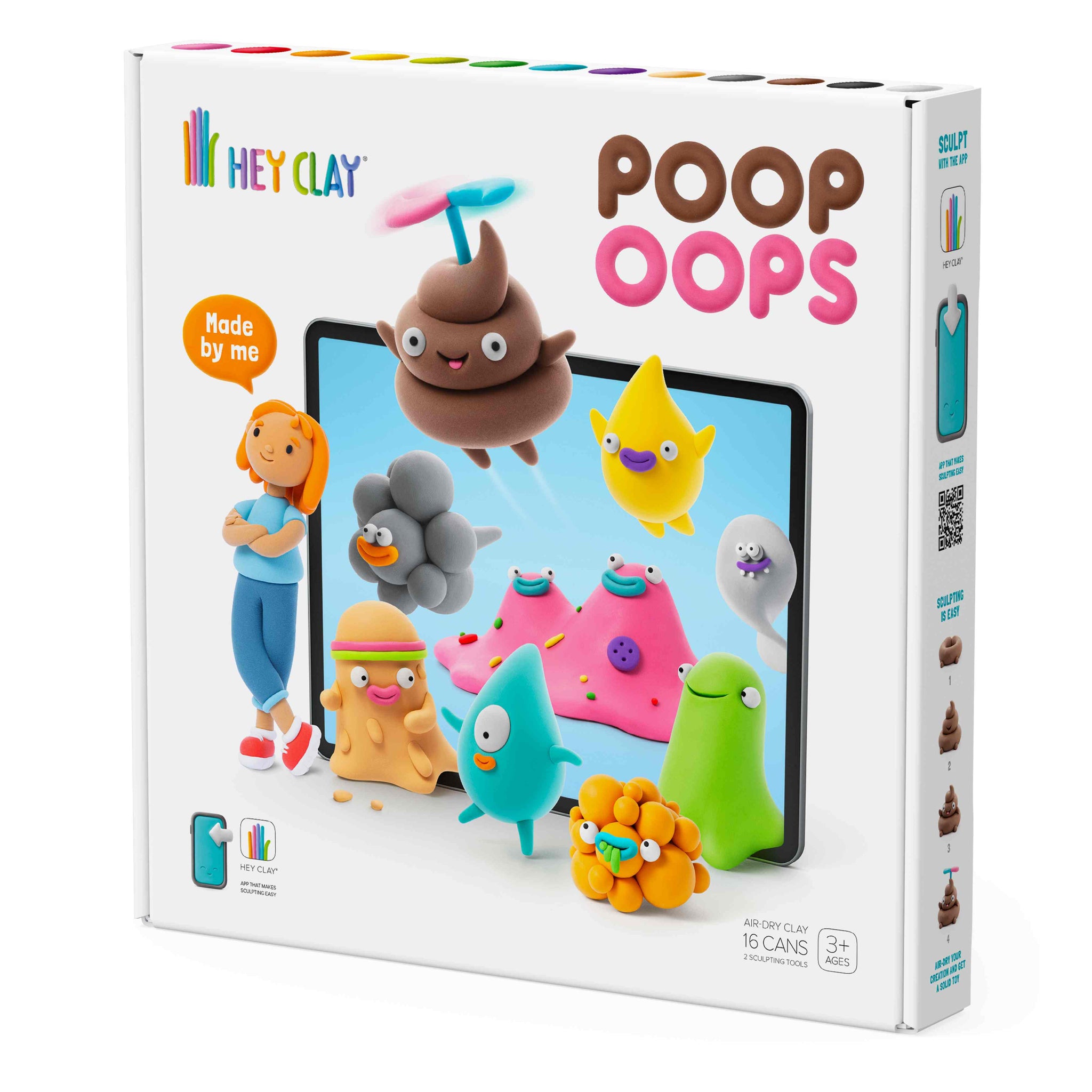 Masa plastyczna Hey Clay Poop Oops HCL16177CEE