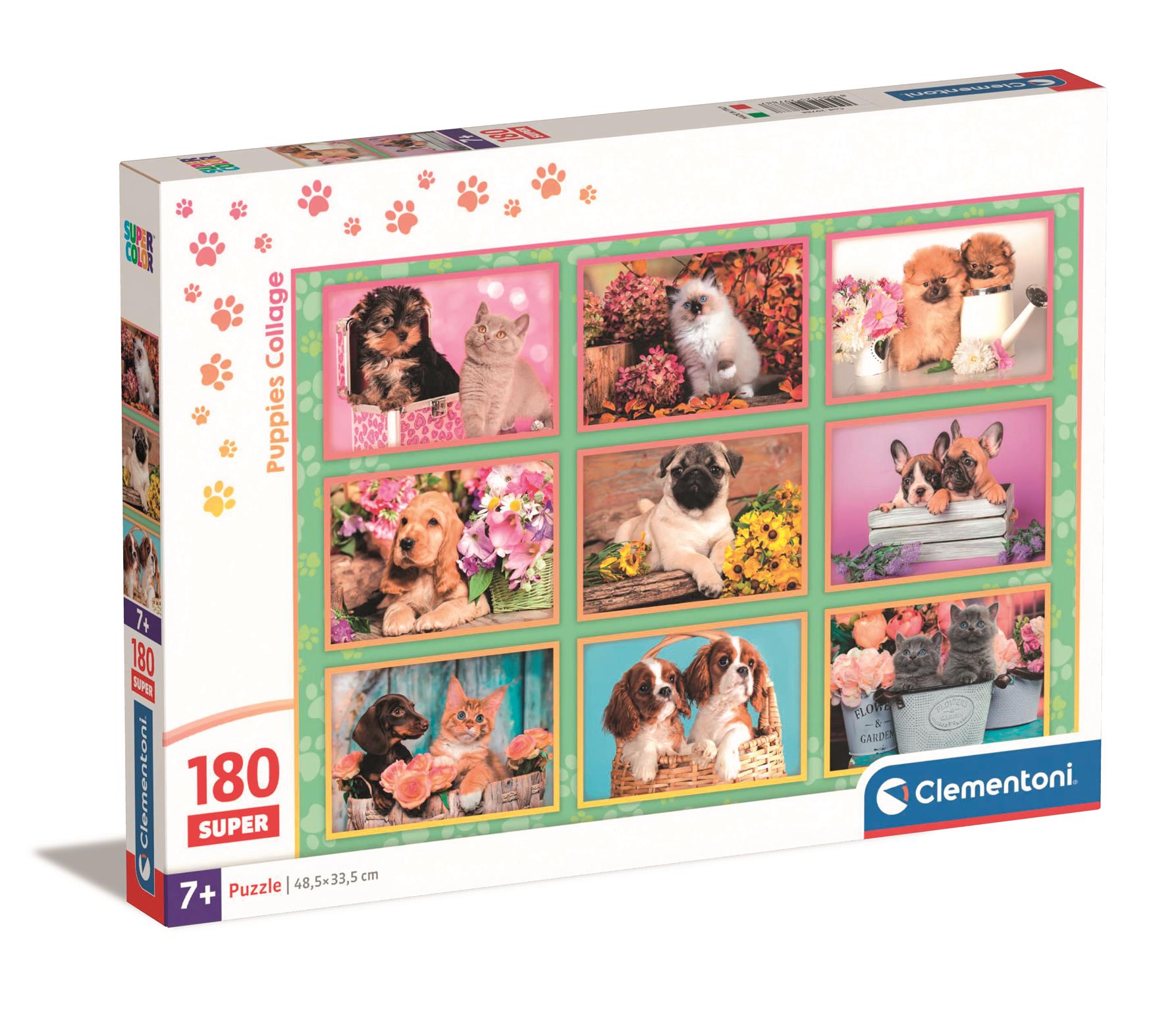 Puzzle 180 Super Puppies Collage 29788
