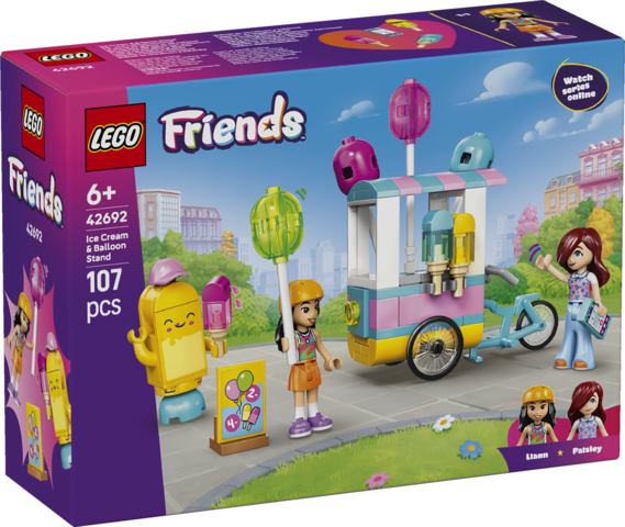 LEGO Friends Stoisko z lodami i balonami 42692