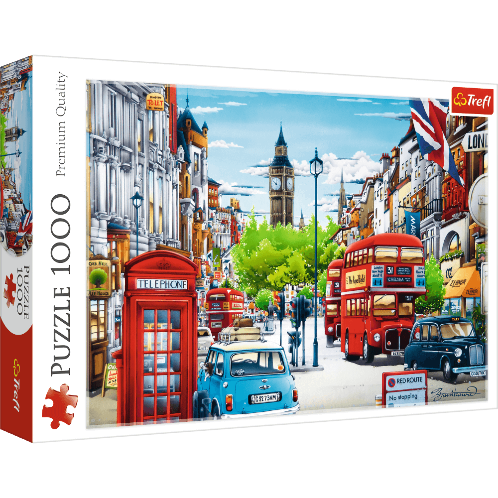 Puzzle 1000 Ulica Londynu 10557