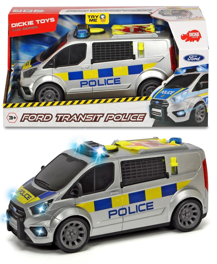 Samochód policyjny sos Ford Transit