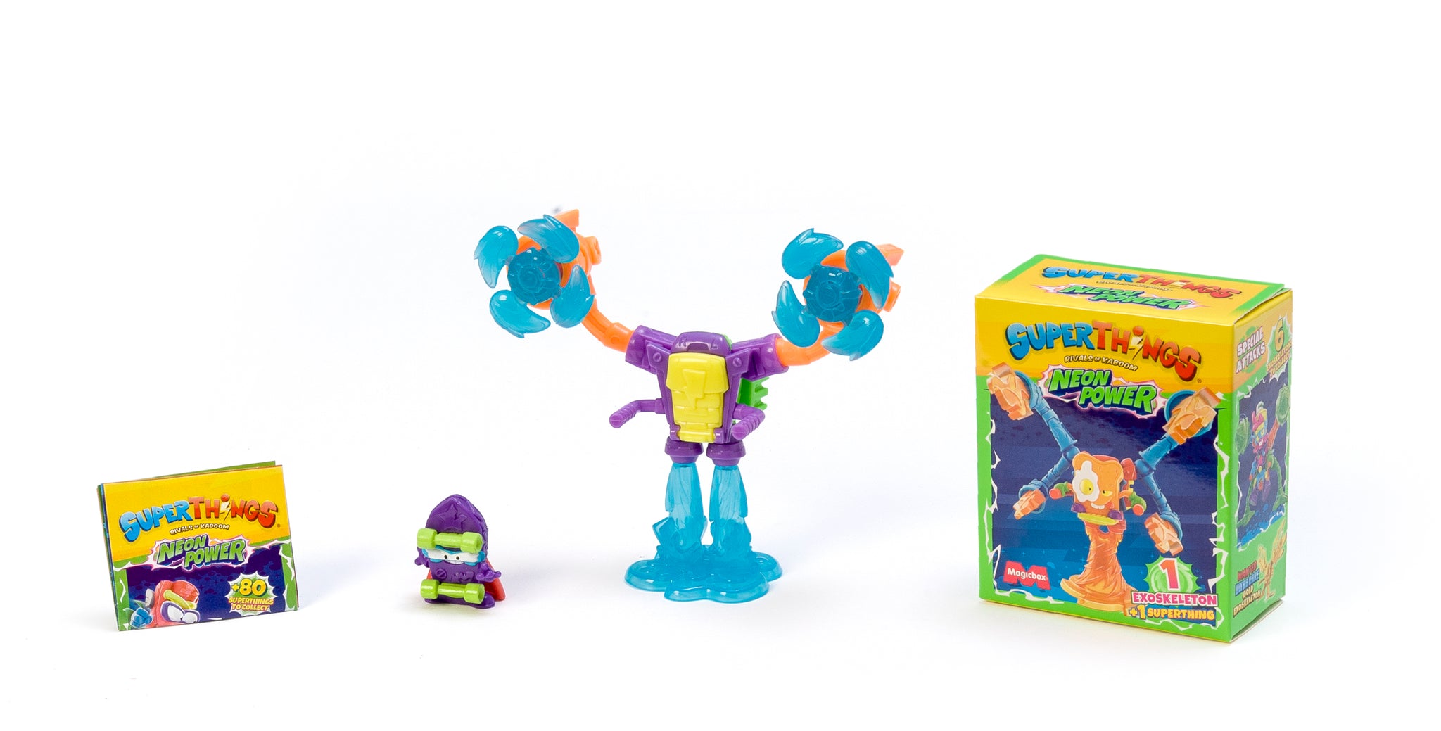 SuperThings Neon Power ExoSkeleton 1 szt. mix