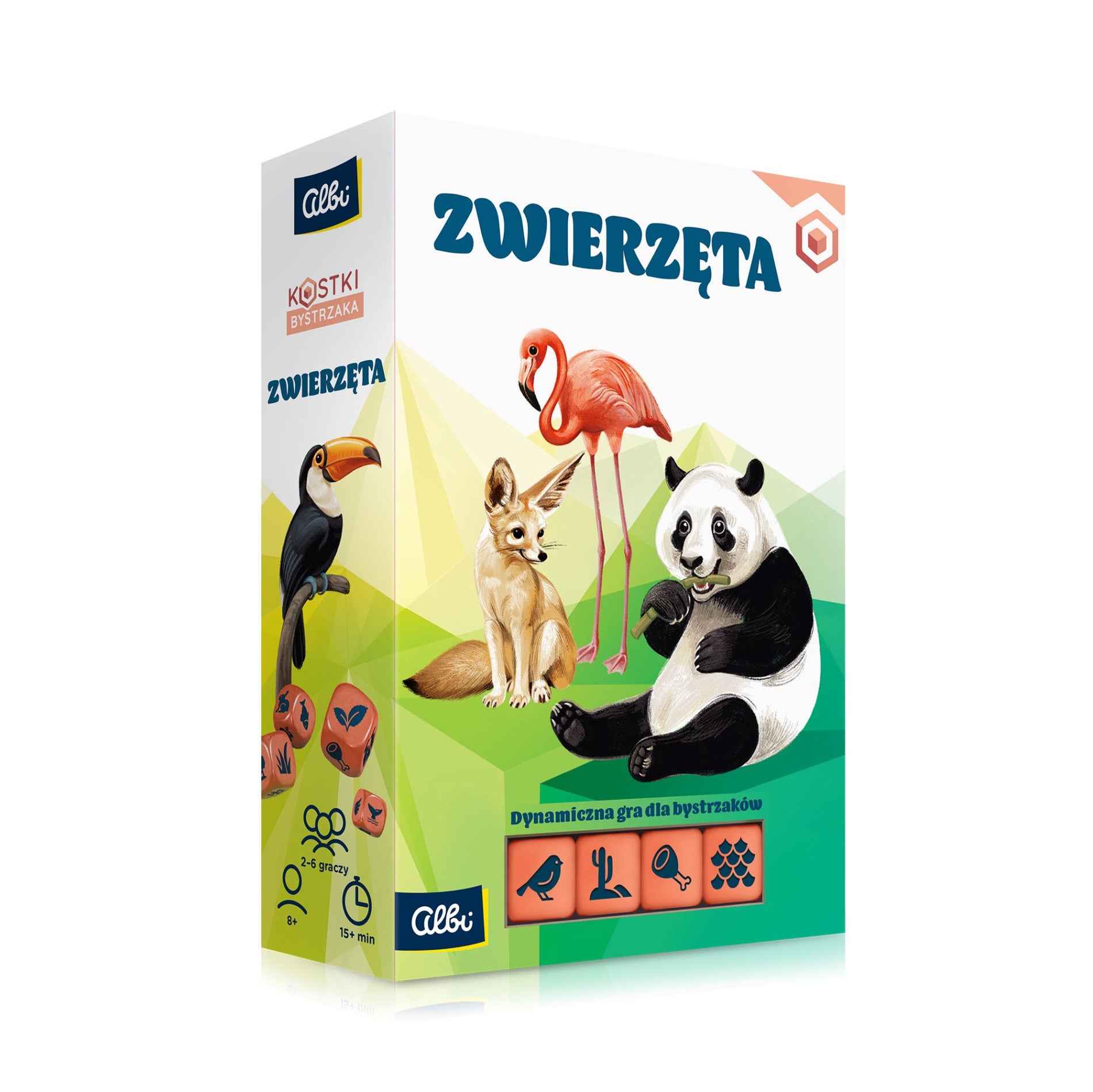 Gra Kostki bystrzaka Zwierzęta
