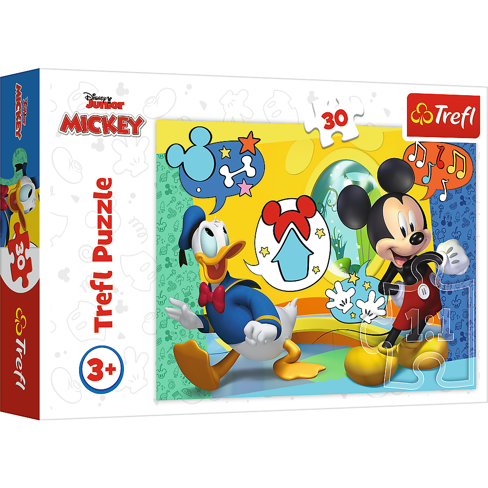 Puzzle 30 Myszka Miki i Wesoły Domek 18289