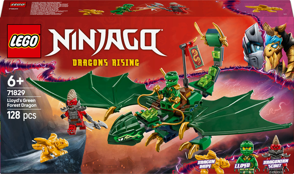 LEGO Ninjago Zielony leśny smok Lloyda 71829