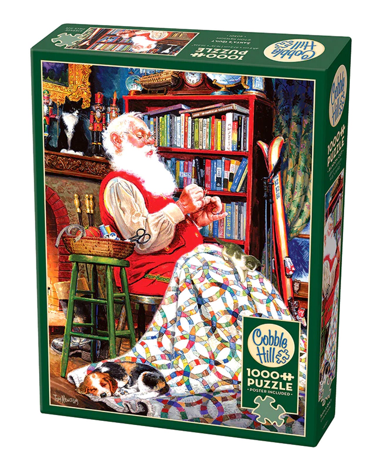 Puzzle 1000 Kocyk Świętego Mikołaja 113067
