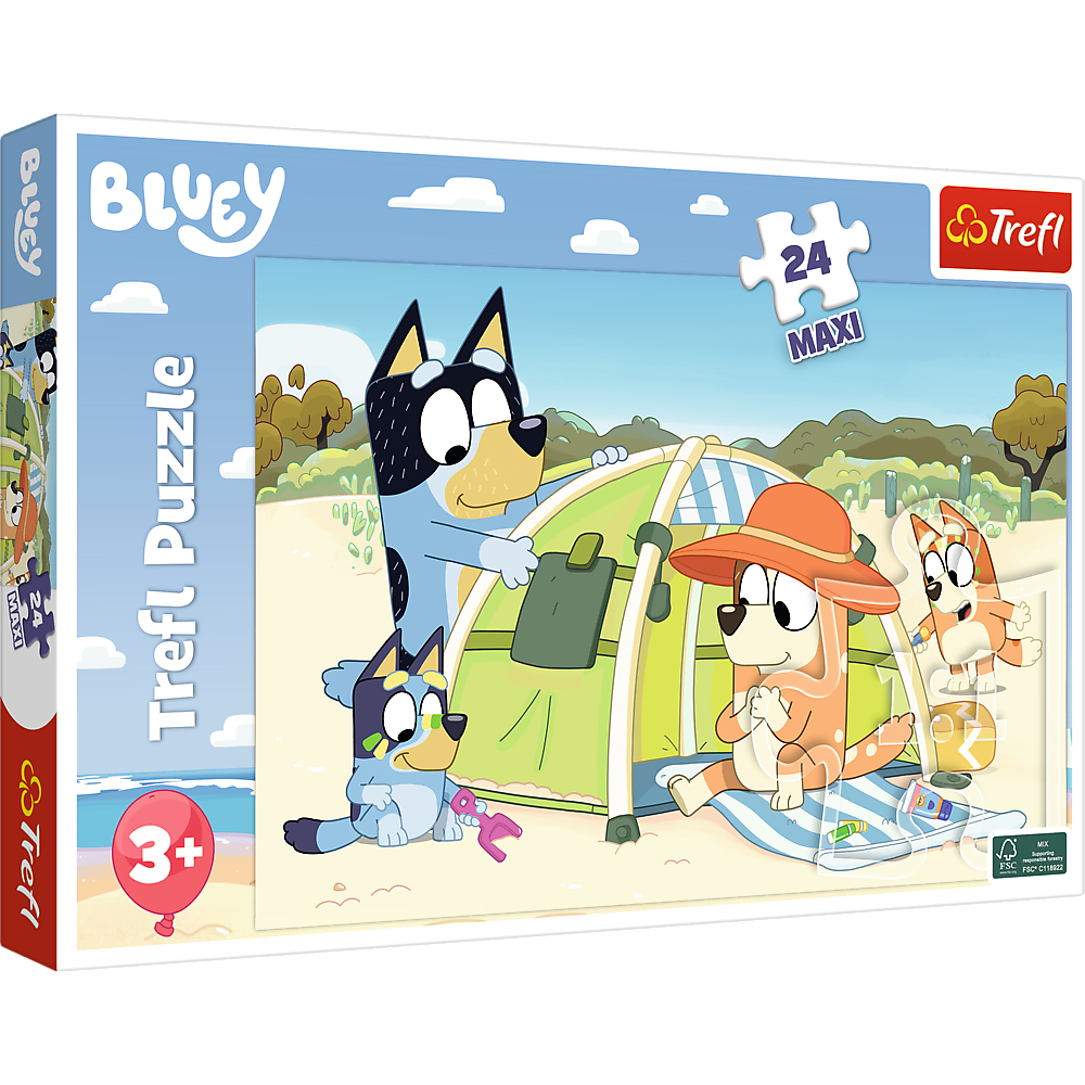 Puzzle 24 Maxi Wspaniały dzień Bluey 14357
