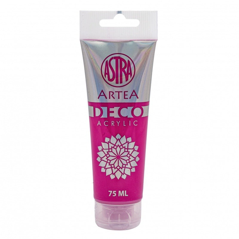 Farba akrylowa Deco Artea 75 ml tuba fuksja