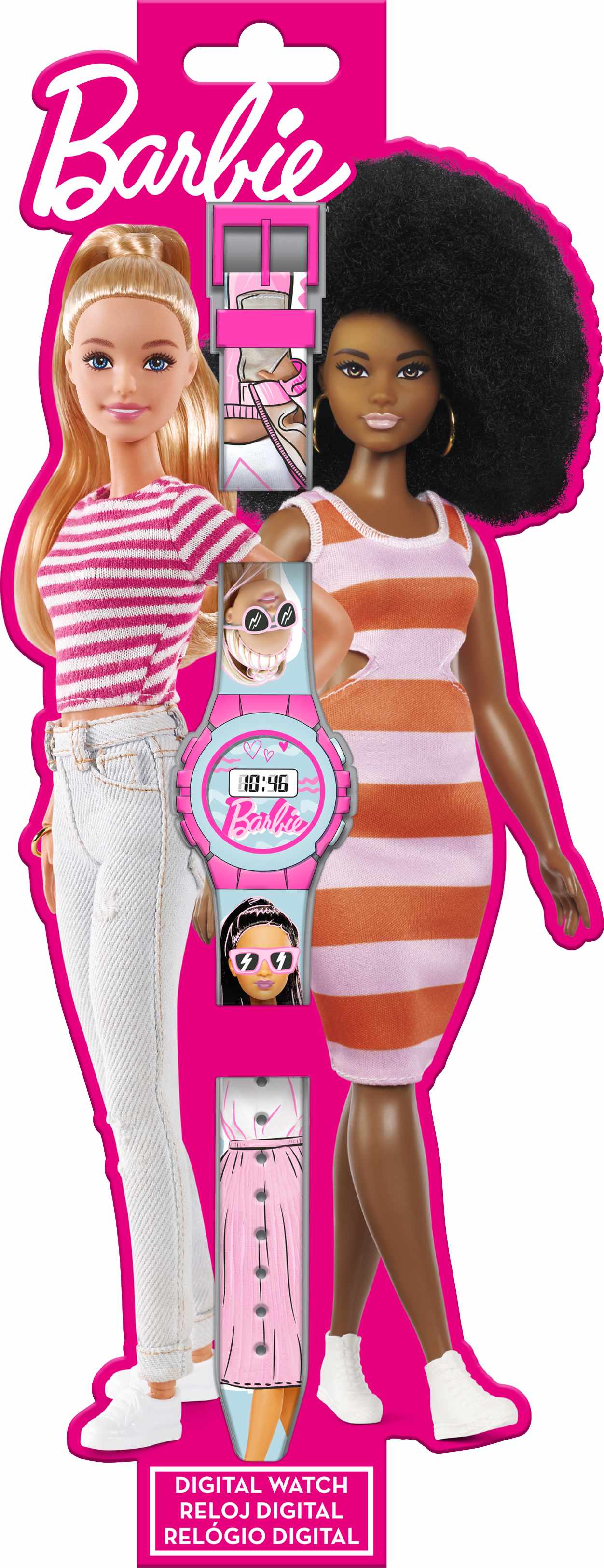 Zegarek cyfrowy KE02 ECO Barbie