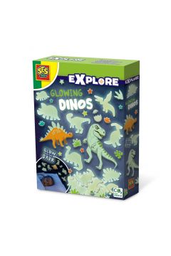 Świecące w ciemności Dinozaury Ses expolre