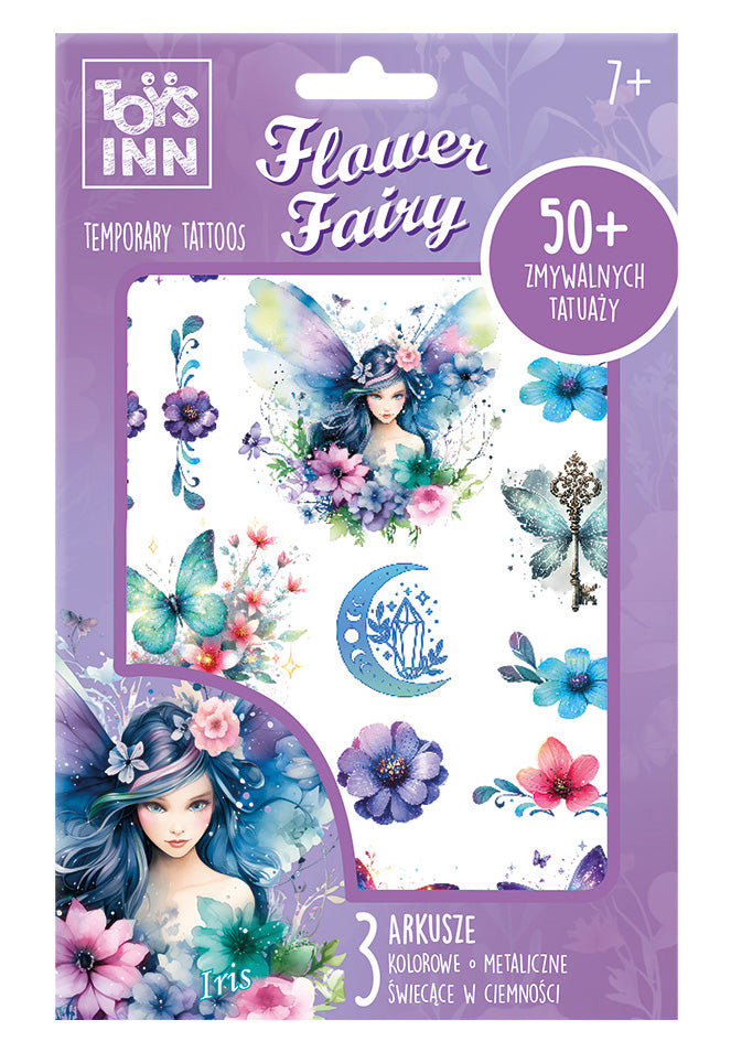 Tatuaże Flower Fairy Iris ToysInn STN 9315