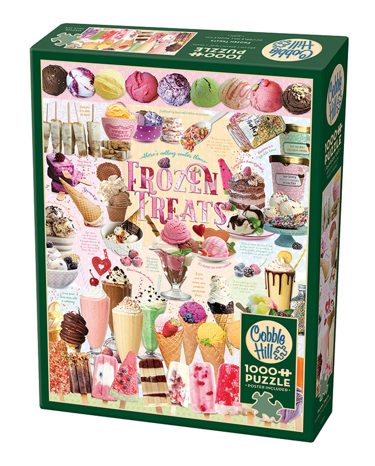Puzzle 1000 Zimne słodkości 112244