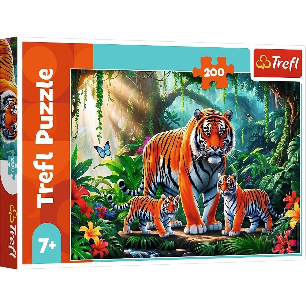 Puzzle 200 Tygrysie zwyczaje 13330