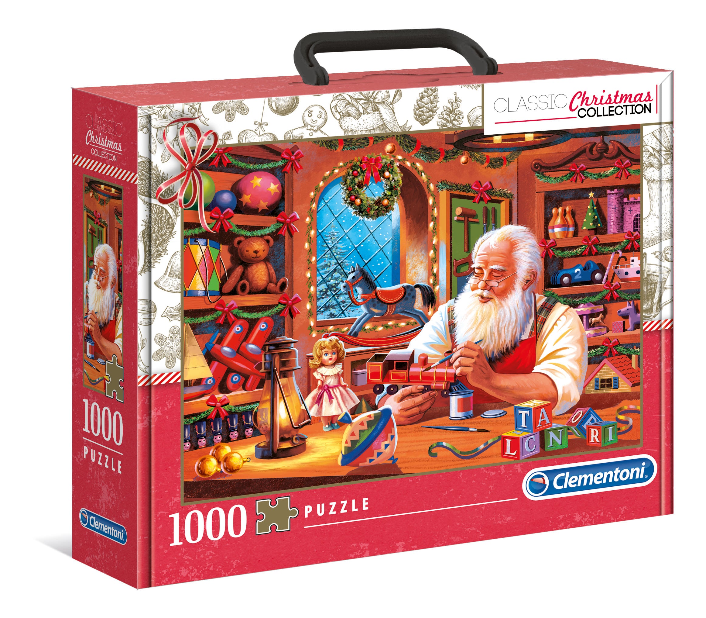 Puzzle 1000 Walizka kolekcja świąteczna 39584