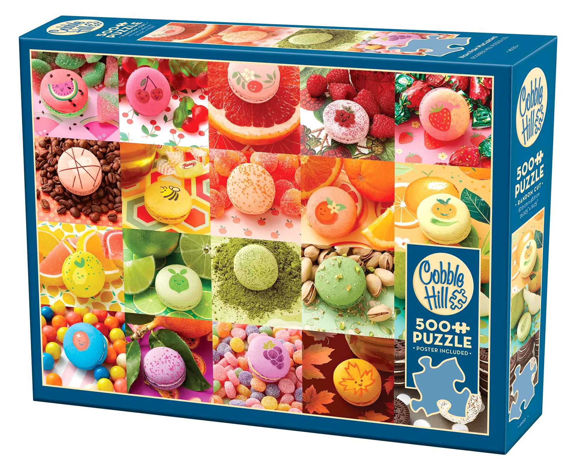 Puzzle 500 Kolorowe makaroniki 113755