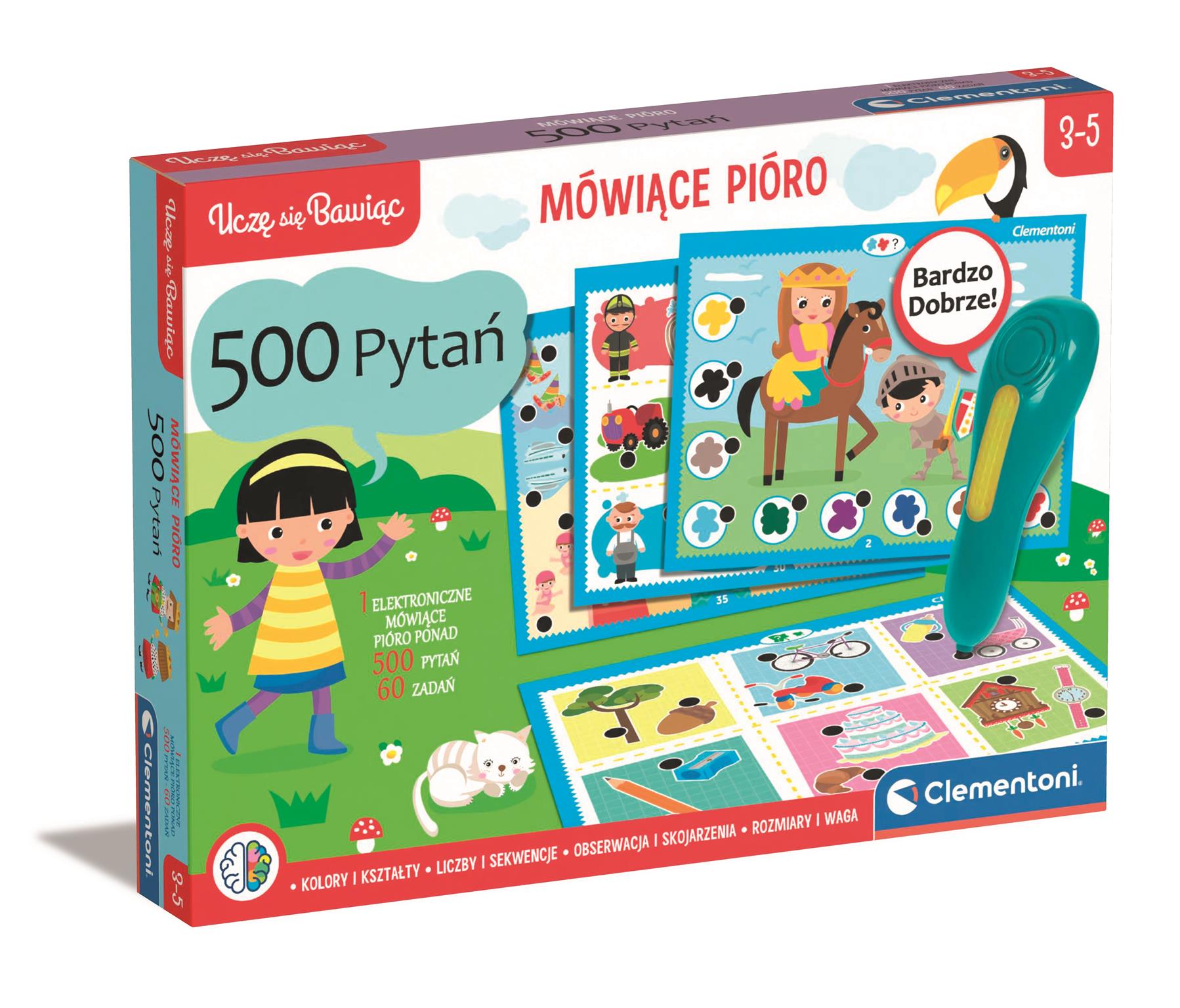 Mówiące pióro 500 pytań 50782