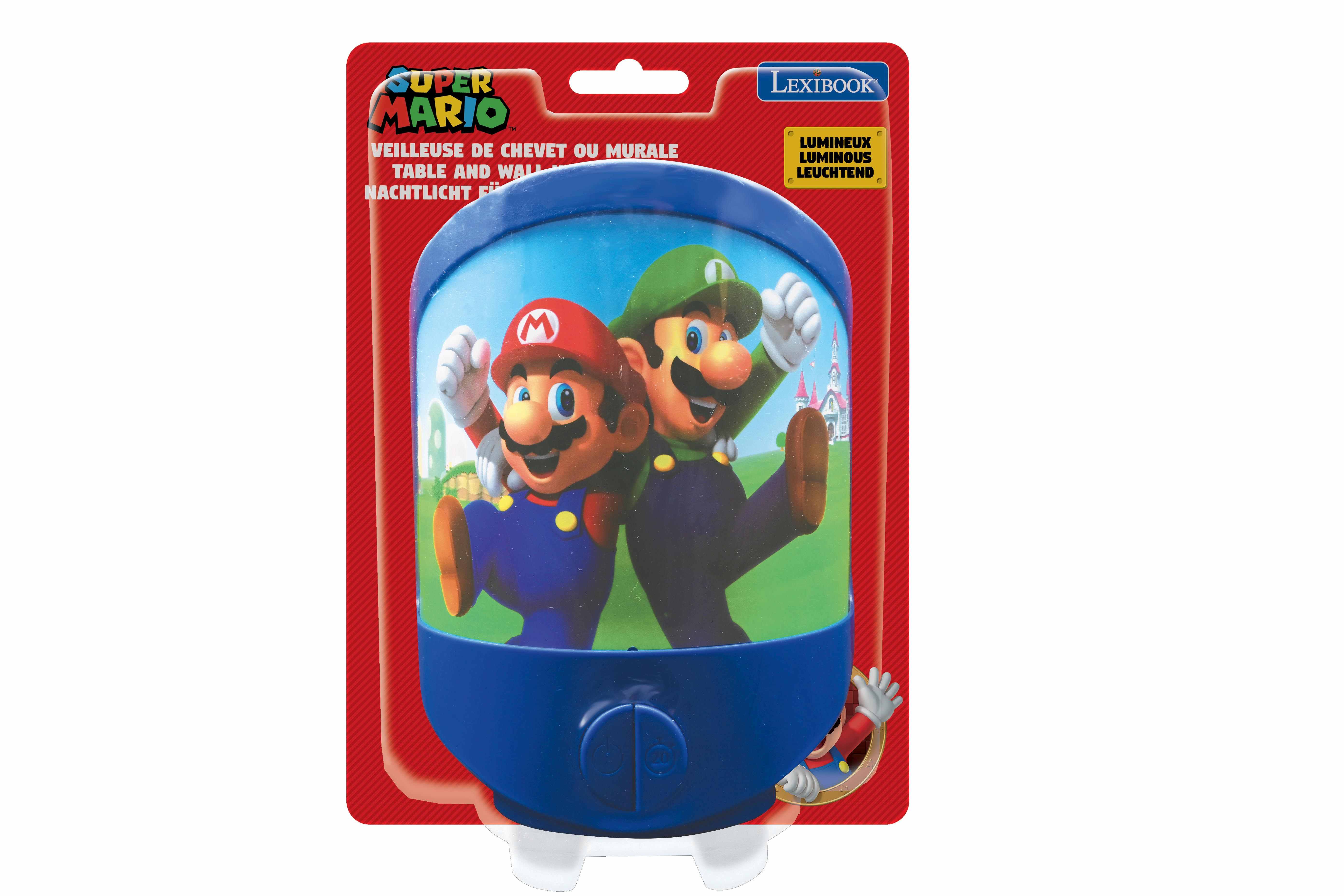Lampka nocna ścienna/stołowa Super Mario NLJ20NI