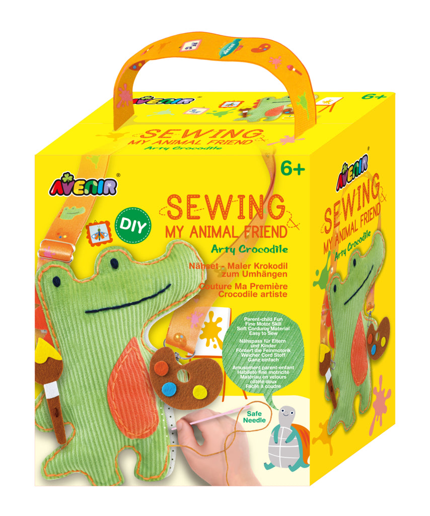 Zestaw do szycia Arty Crocodile