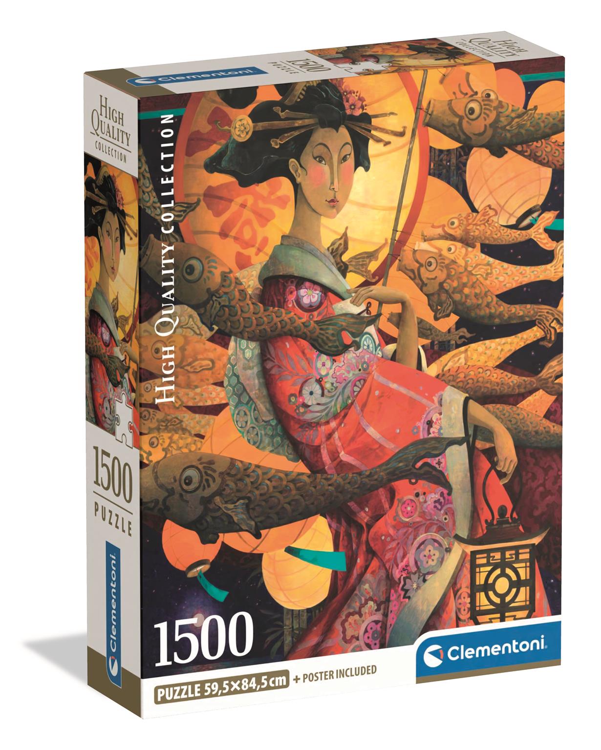 Puzzle 1500 Compact Koinobori Dance 31756