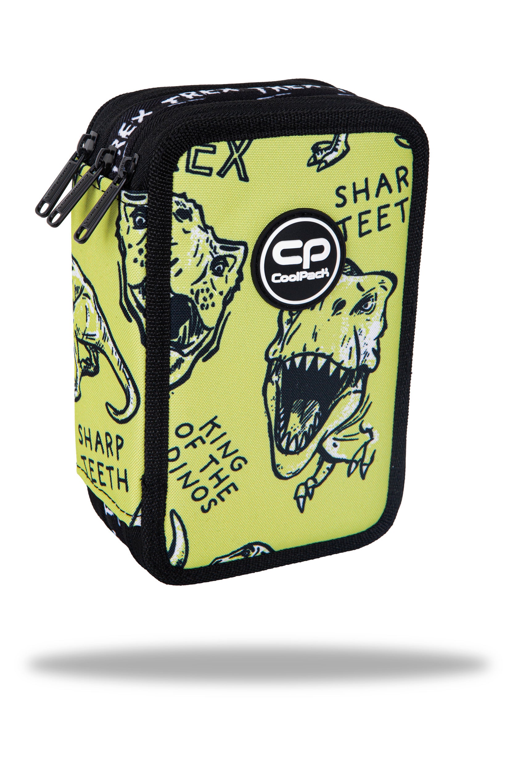 Piórnik 3-komorowy z wyposażeniem Coolpack Jumper 3 dino adventure