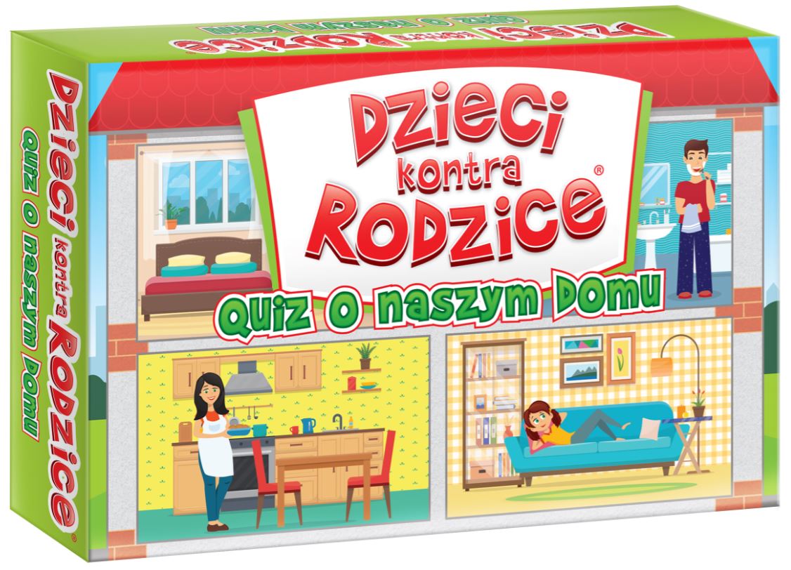 Gra Quiz o naszym domu dzieci kontra rodzice