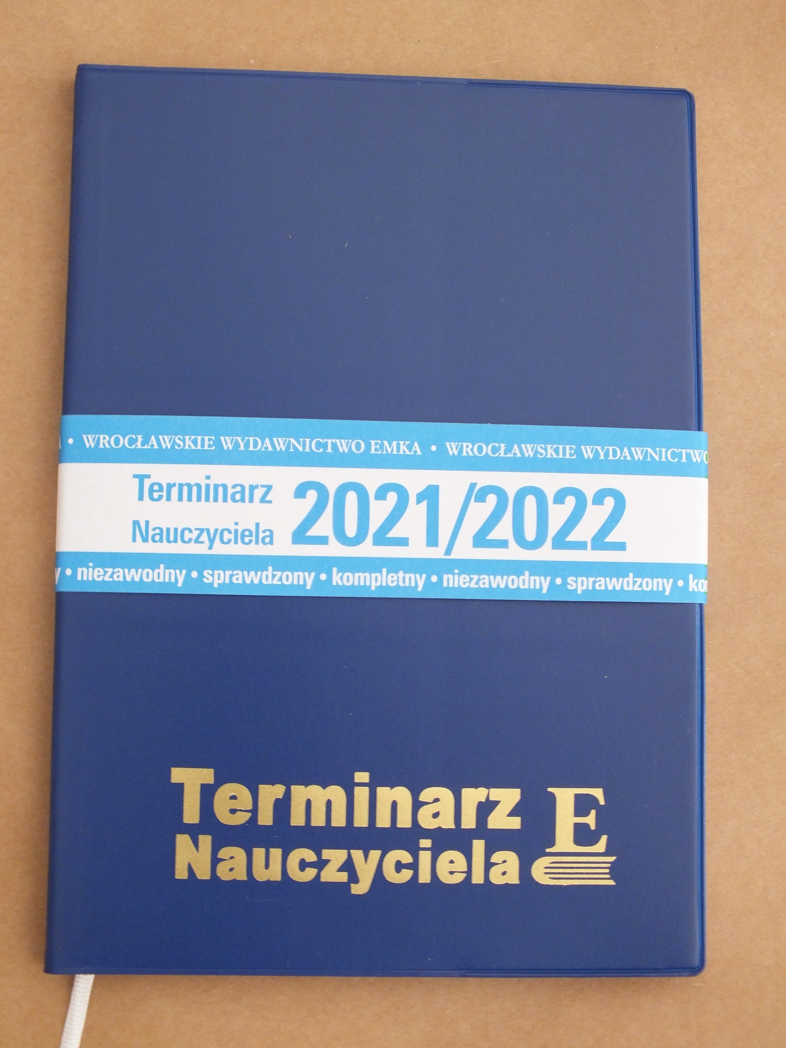 Terminarz Nauczyciela 2021/2022 Emka broszura niebieski