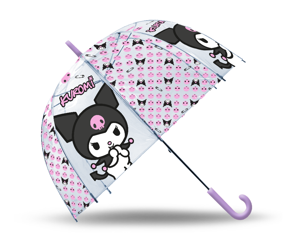 Parasolka przezroczysta Kuromi 19 cali KU00005
