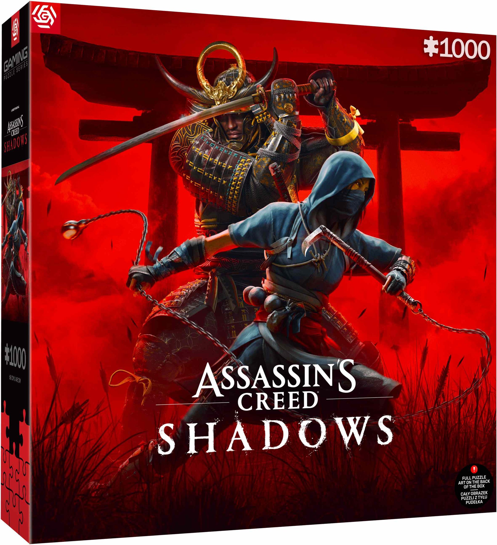 Puzzle 1000 Gaming Assassin's Creed Shadows Naoe & Yasuke