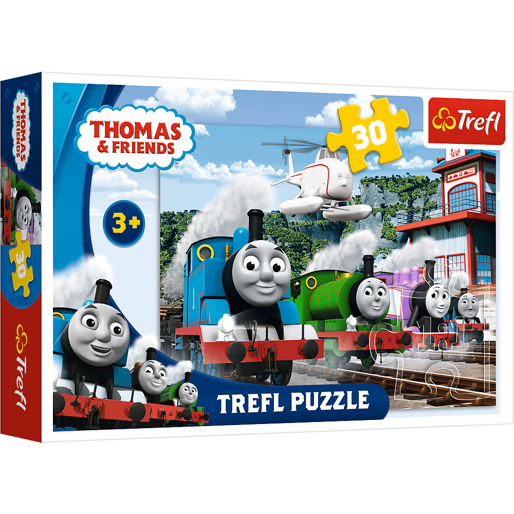 Puzzle 30 Wyścig na torach Tomek i przyjaciele 18230